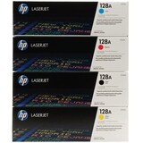 HP CE320A CE321A CE322A CE323A 128A Set of 4 Colour Toner Cartridges