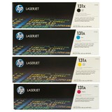 HP CF210X CF211A CF212A CF213A 131A/X Set of 4 Colour Toner Cartridges
