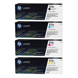 HP CF380A CF381A CF382A CF383A Set of 4 Colour Toner Cartridges