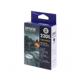 Epson 220 High Yield Black Ink Cartridge - Twin Pack
