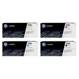 HP 508X / CF360X CF361X CF362X CF363X Set of 4 Colour Toner Cartridges