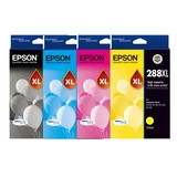 Epson 288XL Set of 4 High Yield Ink Cartridges