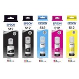 Epson T512 Set of 5 Eco Ink Tanks