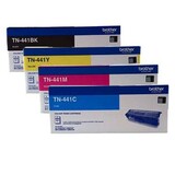 Brother TN-441BK, C, M, Y Set of 4 Colour Laser Toners