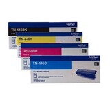 Brother TN-446BK, C, M, Y Set of 4 Extra High Yield Colour Laser Toners