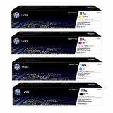 HP 119A BK, C, M, Y Set of 4 Colour Laser Toners