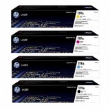 HP 119A BK, C, M, Y Set of 4 Colour Laser Toners