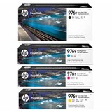 HP 976Y BK, C, M, Y Set of 4 Extra High Yield Inkjet Cartridges