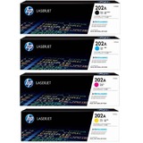 HP 202X BK, C, M, Y Set of 4 High Yield Colour Laser Toners