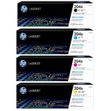 HP 204A BK, C, M, Y Set of 4 Colour Laser Toners