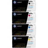 HP 659X BK, C, M, Y Set of 4 Colour Laser Toners