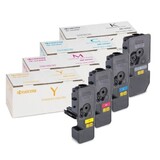 Kyocera TK-5244K, C, M, Y Set of 4 Colour Laser Toners