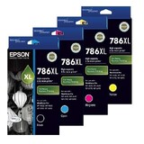 Epson 786XL BK, C, M, Y Set of 4 High Capacity Inkjet Cartridges