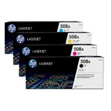 HP 508A / CF360A BK, C, M, Y Set of 4 Colour Laser Toners