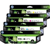 HP No 970XL/971XL BK, C, M, Y Set of 4 Inkjet Cartridges