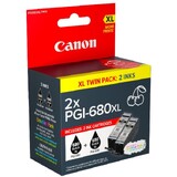 Canon PGI-680XLBK Black Inkjet Cartridge - Twin Pack