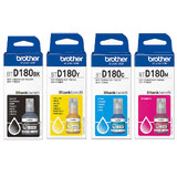 Brother BTD-180BK / BTD-180C Inkjet Cartridges - Twin Pack