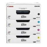 Canon CART-335BK, C, M, Y Set of 4 High Yield Colour Laser Toners