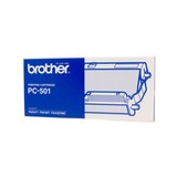 Brother PC-501 Print Cartridge + 1 Roll