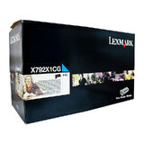 Lexmark X792DE Extra High Yield Prebate Cyan Toner Cartridge