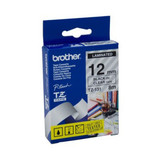 Brother TZe-131 / 12mm Black Text On Clear Laminated Labelling Tape - 8 Metres