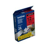 Brother TZe-431 / 12mm Black Text On Red Laminated Labelling Tape - 8 Metres