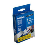 Brother TZe-535 / 12mm White Text On Blue Laminated Labelling Tape - 8 Metres