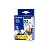 Brother TZe-253 / 24mm Blue Text On White Laminated Labelling Tape - 8 Metres