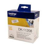 Brother DK-11208 White Label - 38mm x 90mm - 400 CON-Labels Per Roll