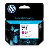HP No. 711 / CZ135A 29ml Magenta Ink Cartridge - 3 Pack