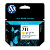HP No. 711 / CZ1356A 29ml Yellow Ink Cartridge - 3 Pack