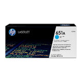 HP 651A / CE341A Cyan Toner Cartridge
