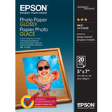 Epson 5x7 Glossy P/Paper - 20 Sheets 200gsm 