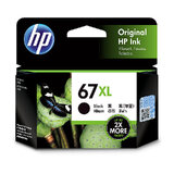 HP 67XL High Yield Black Ink Cartridge
