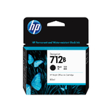HP No 712 / 3ED29A 80ml Black Ink Cartridge 