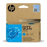 HP No 937e High Yield Cyan Ink Cartridge 4S6W6NA