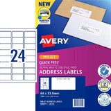 Avery Inkjet Label J8159 24UP Pk25