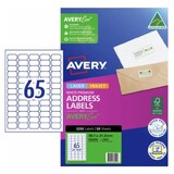 Avery InkjetLabel J8651 65UP Pk50