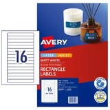 Avery Laser Label L7674 16UP Pk25