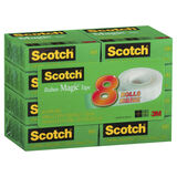 Scotch Magic Tape 810-8PK-BXD 19mm x 25M Boxed Pack 6