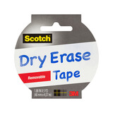Scotch Dry Erase Tape 1905R-DE-WHT 48mm x 4.6M Box 6