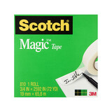 Scotch Magic Tape 810 19mm x 66M Boxed