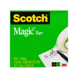 Scotch Magic Tape 810 12mm x 66M Boxed Box 12