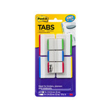 Post-It Tab 686-VAD1 Durable White with Stripe