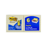 Post-It Pop-Up Notes R335-YL Yellow Lined 73X73 Pack 6