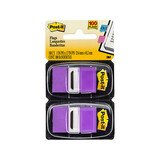 Post-It Flags 680-PU2 Purple Twin Pack  Pack2 Box 6