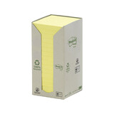 Post-It Notes 654-1T Recycled 76 x 76mm Yellow Pack 16