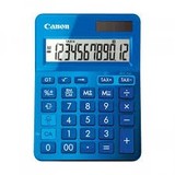 Canon LS-123MBL 12-Digit Desktop Calculator - Mettalic Blue