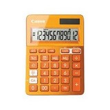 Canon LS-123MOR 12-Digit Desktop Calculator - Metallic Orange