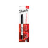 Sharpie Marker Twin Tip Black Box 6 (32101PP)